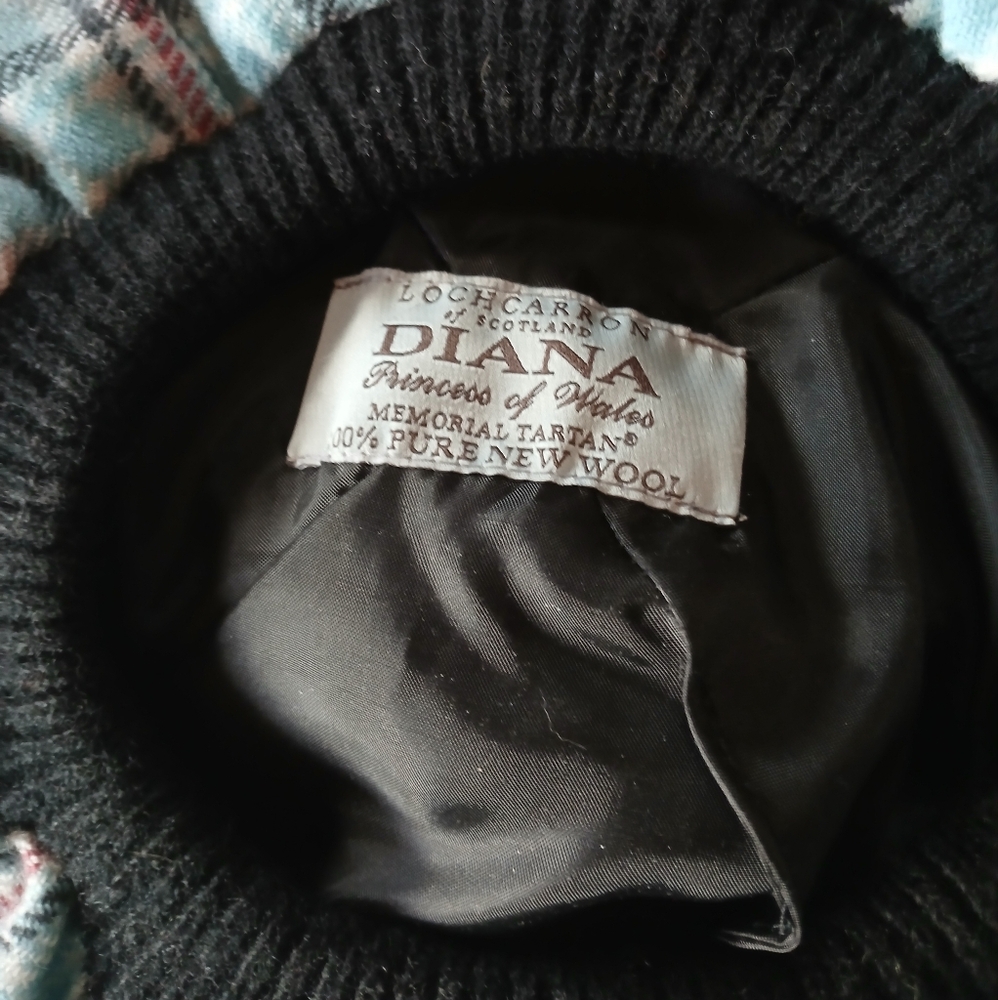 π¬π§Exquisite Lady Diana Princess of Wales Memorial Tartan Tam in Rose - Picture 2 of 8